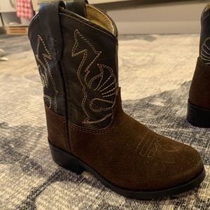 Masterson cowboy boots for toddler. Never worn.